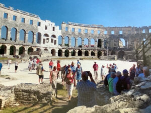 Rondleiding in Colosseum in Pula