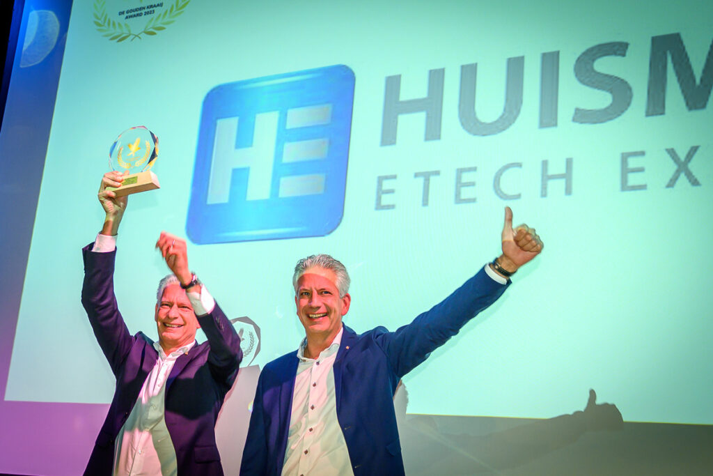 Ondernemer van het jaar 2023: Peter en Rob Huisman met Award