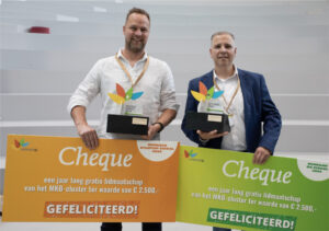 De winnnaars Start-up, The Good Shit en De Cirkel, Holland Food Service